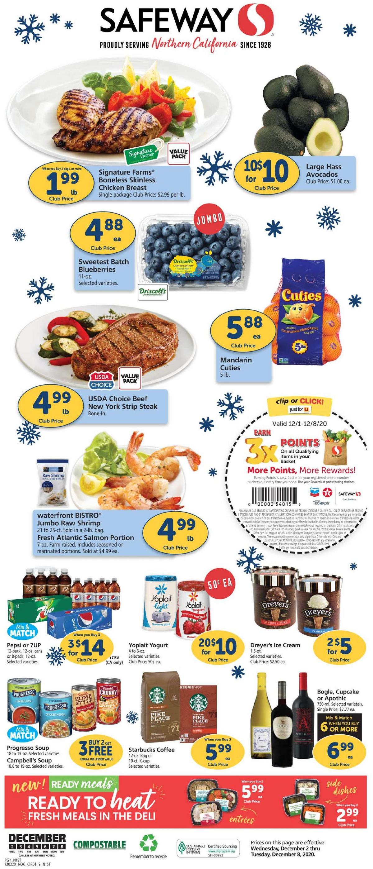 Safeway Weekly Ad from December 2