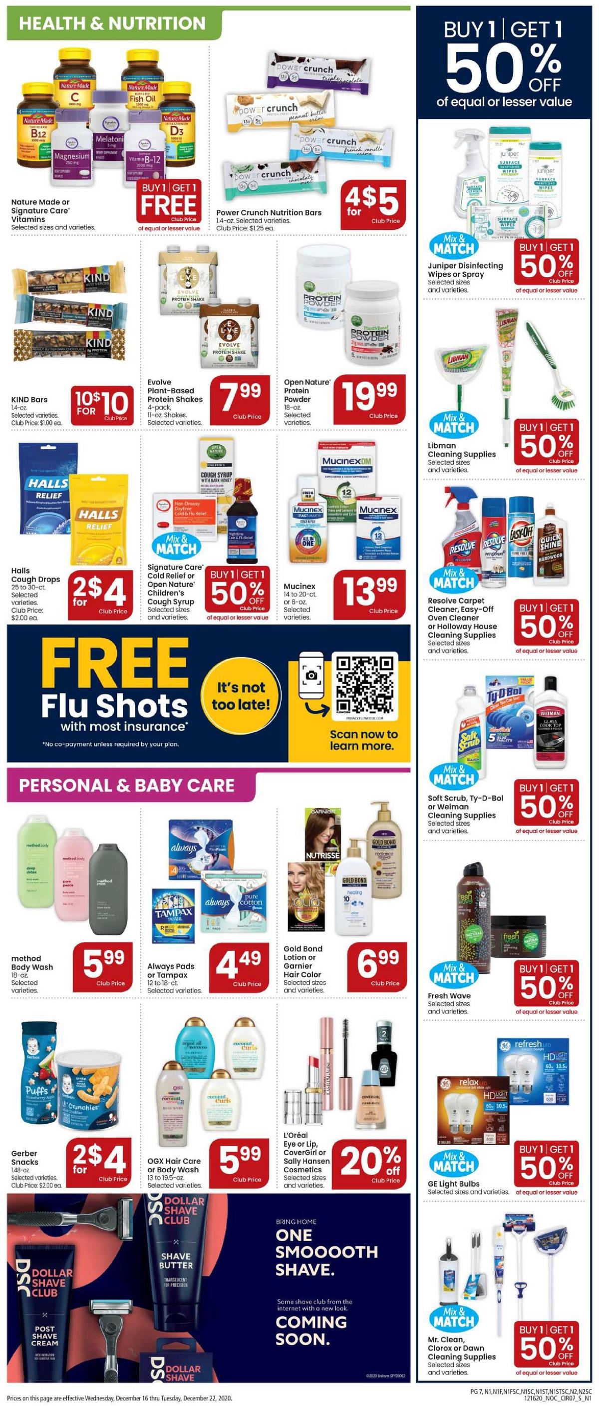 Safeway Weekly Ad from December 16