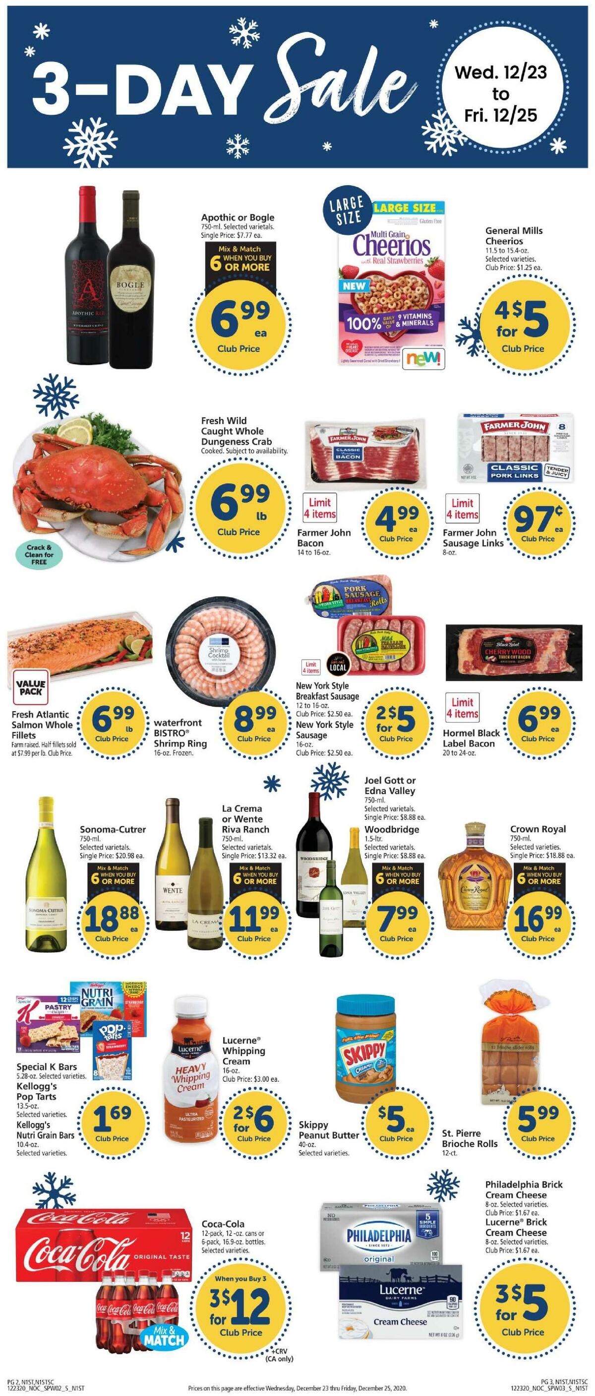 Safeway Weekly Ad from December 23