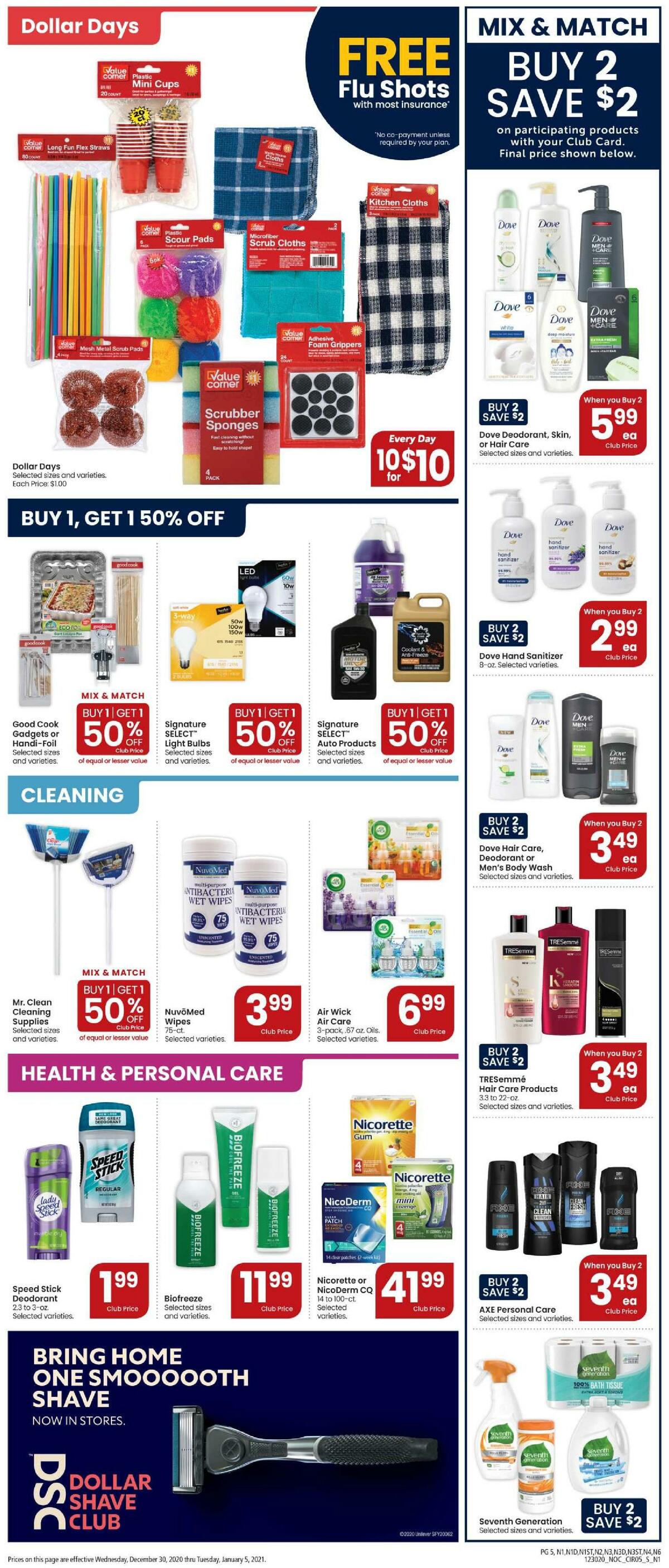 Safeway Weekly Ad from December 30