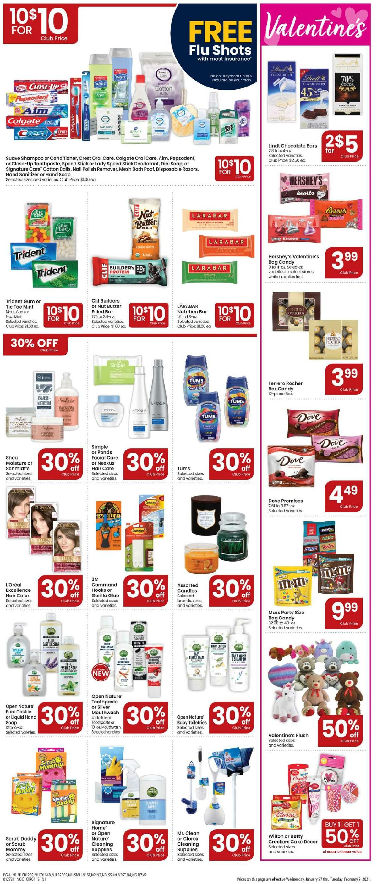 Safeway Weekly Ad from January 27