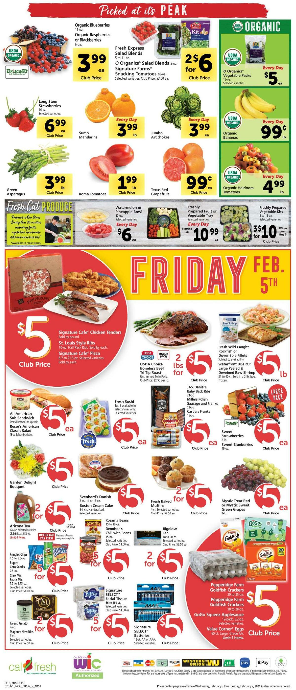Safeway Weekly Ad from February 3