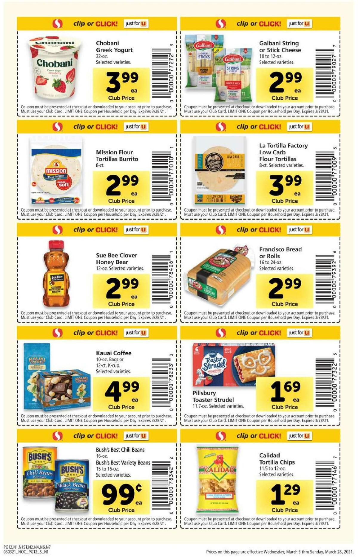 Safeway Big Book of Savings Weekly Ad from March 3