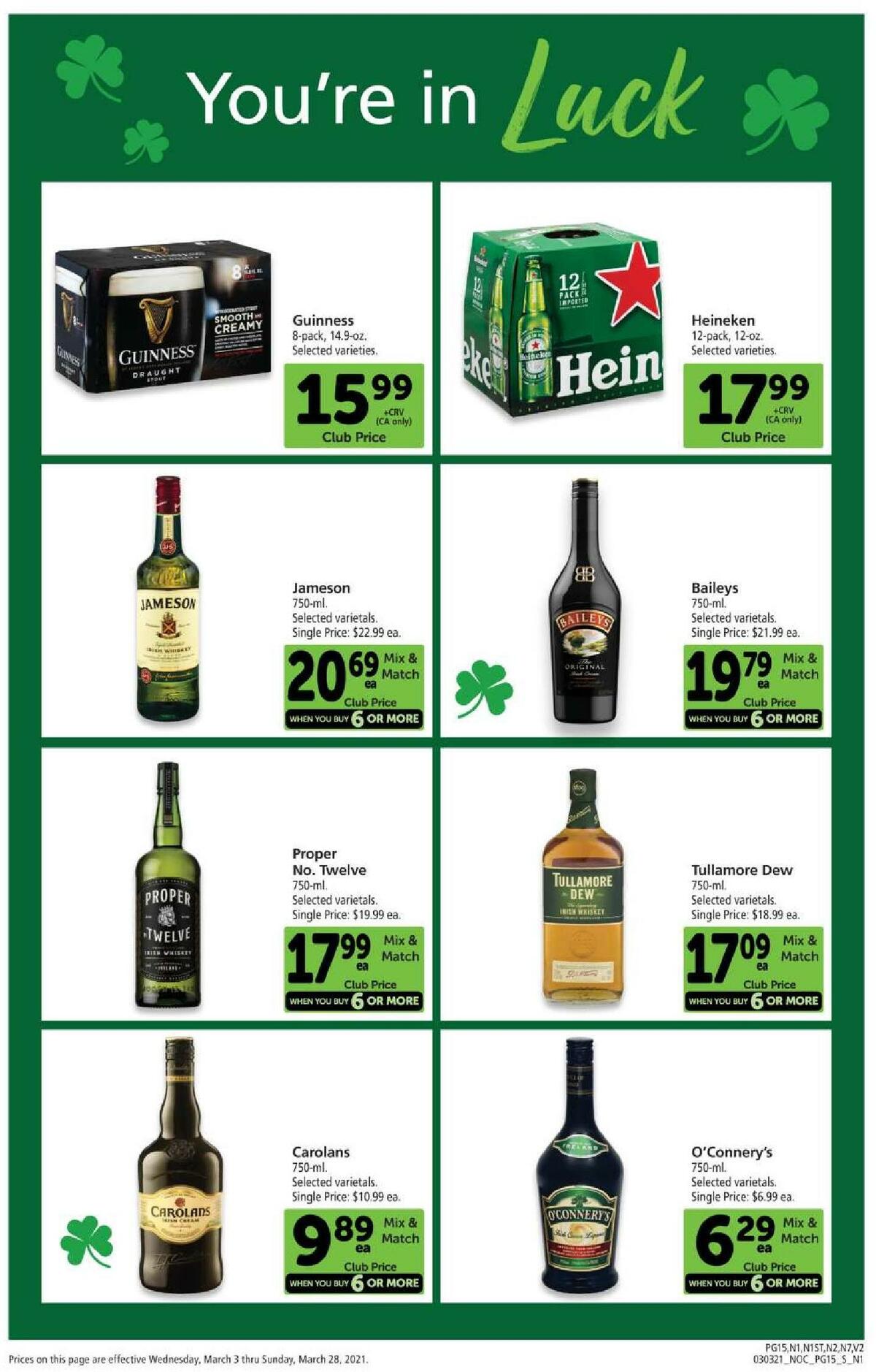 Safeway Big Book of Savings Weekly Ad from March 3