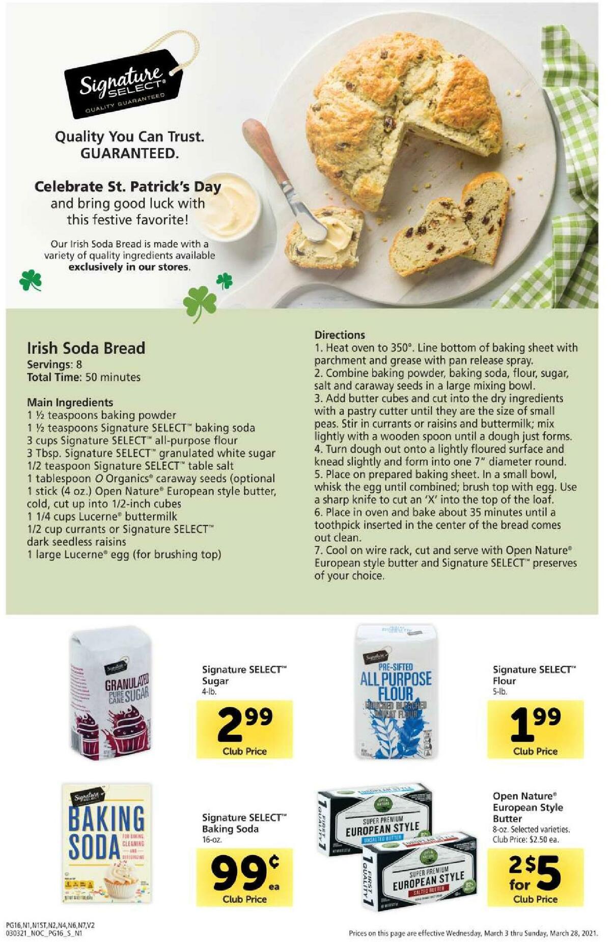 Safeway Big Book of Savings Weekly Ad from March 3