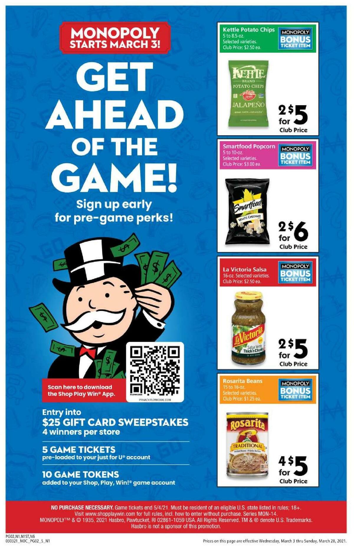 Safeway Big Book of Savings Weekly Ad from March 3