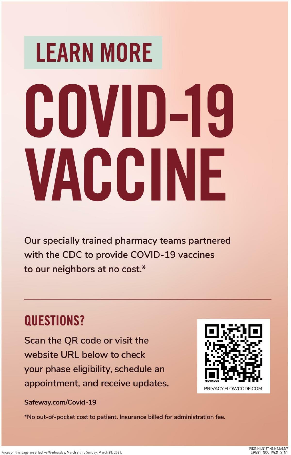 Safeway Big Book of Savings Weekly Ad from March 3