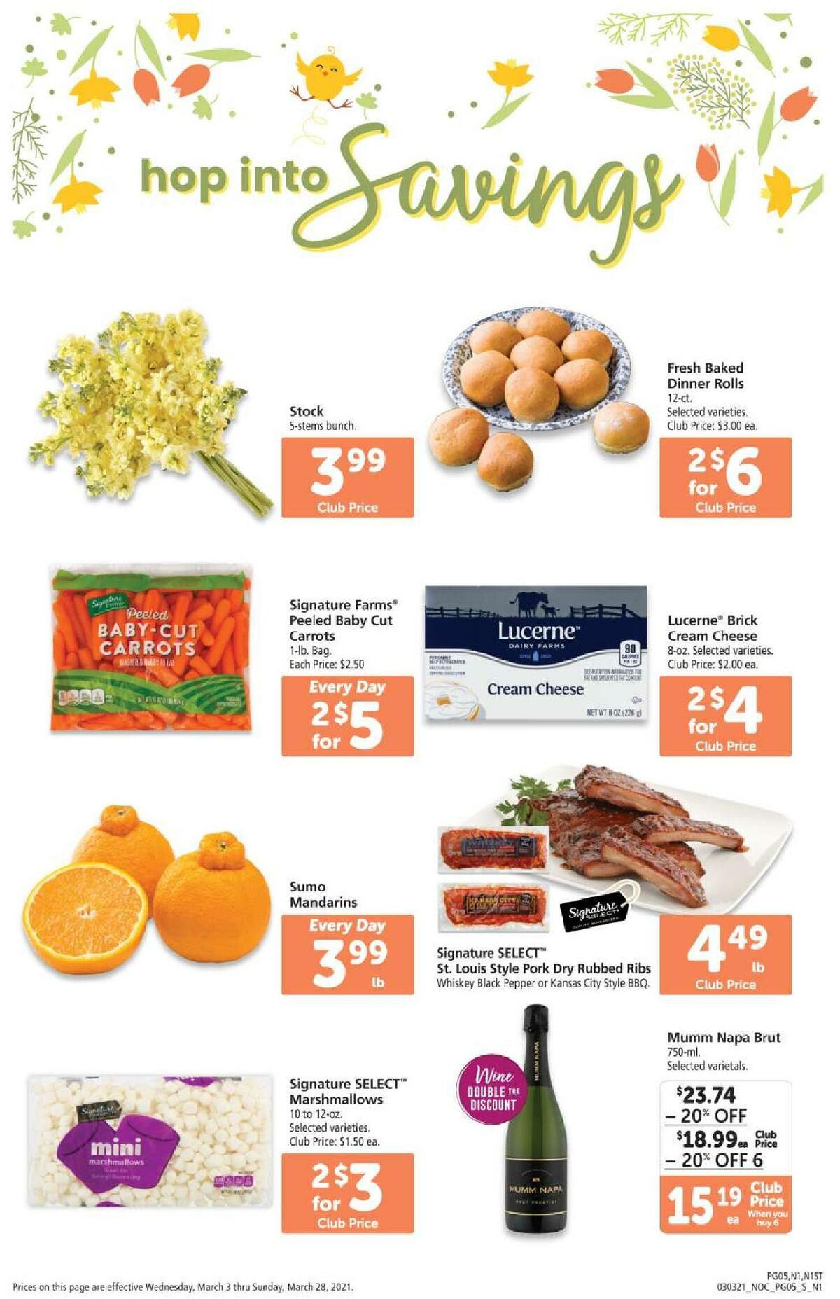 Safeway Big Book of Savings Weekly Ad from March 3