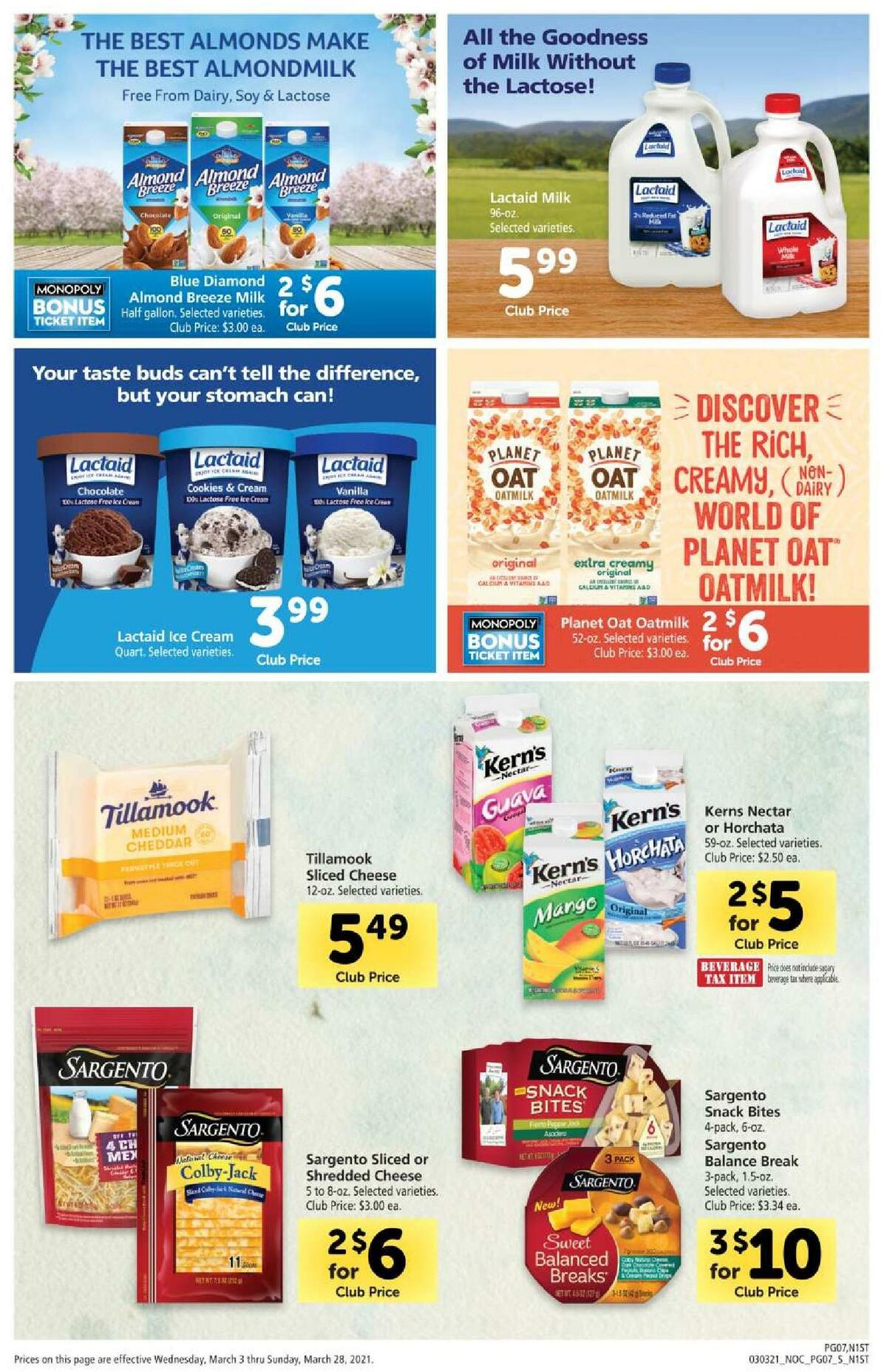 Safeway Big Book of Savings Weekly Ad from March 3
