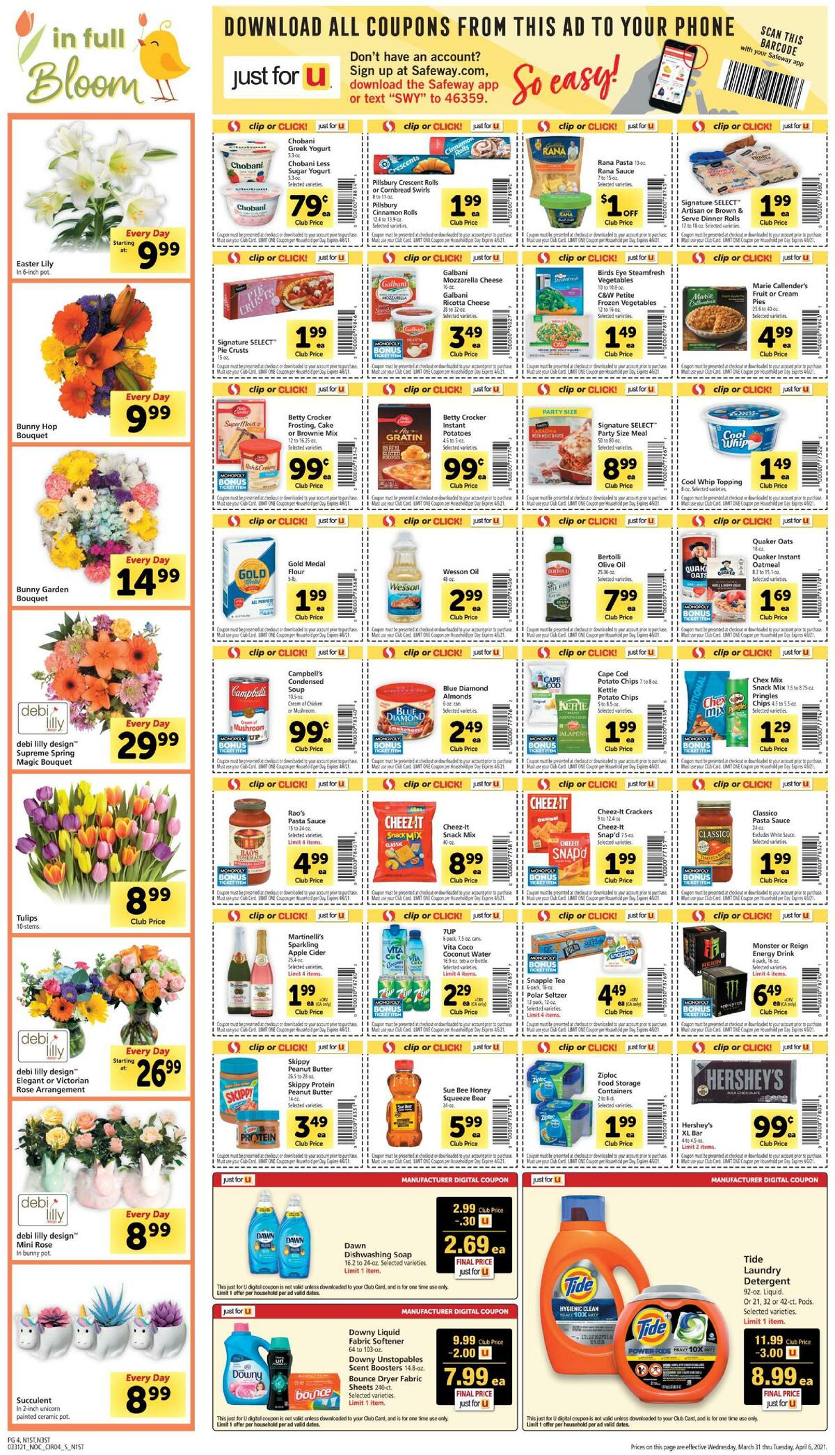 Safeway Weekly Ad from March 31