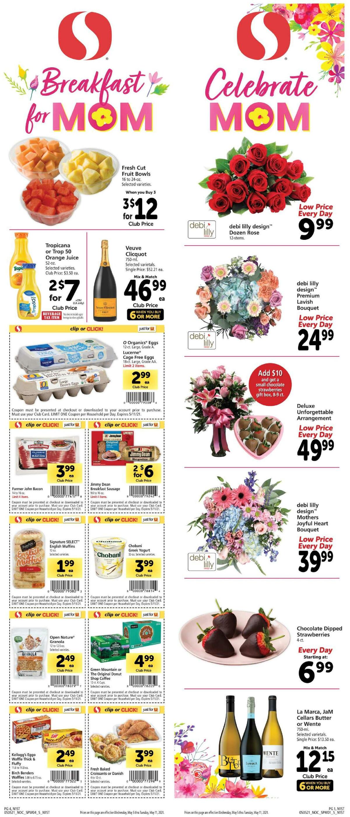Safeway Weekly Ad from May 5