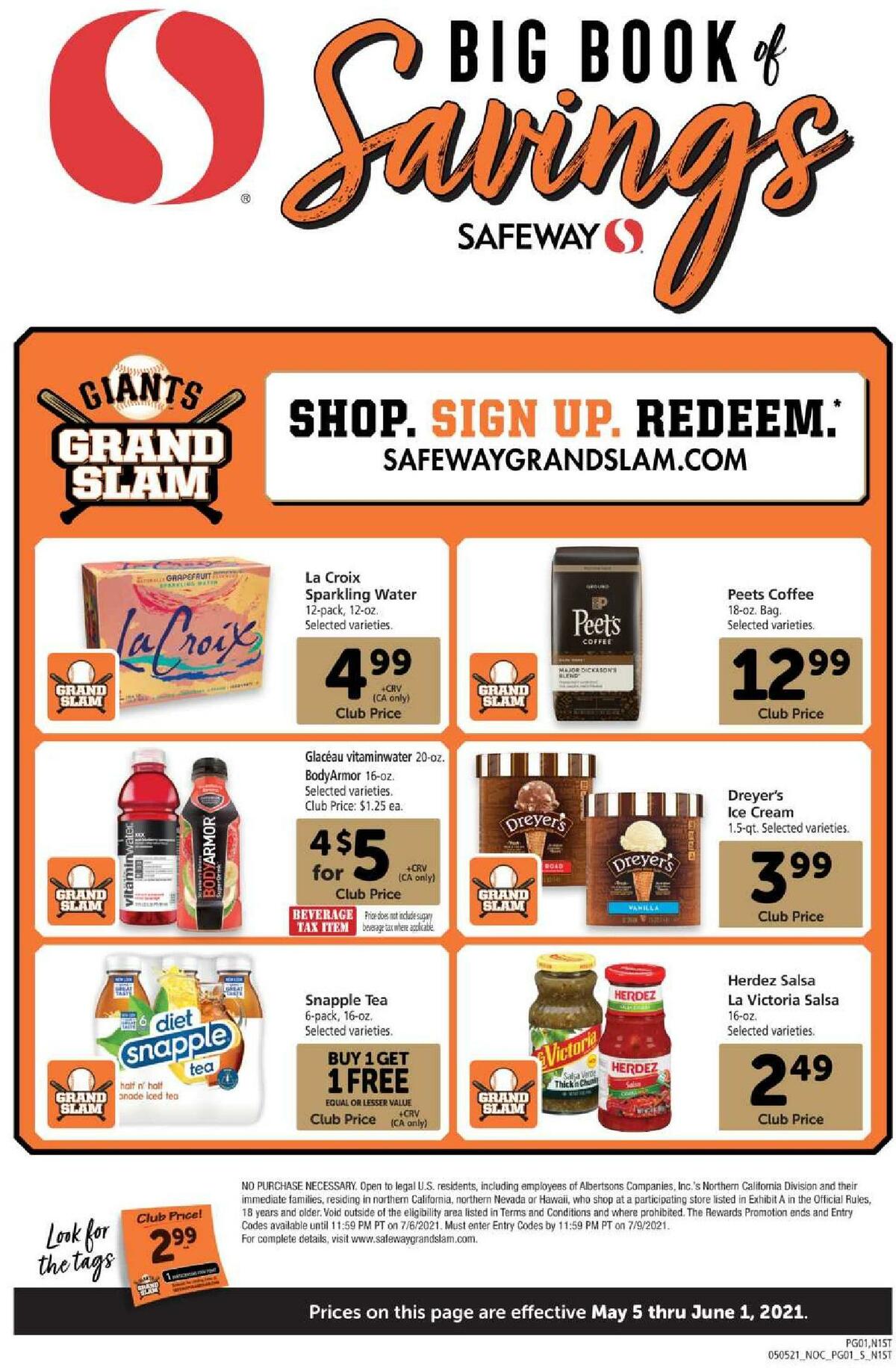 Safeway Big Book of Savings Weekly Ad from May 5