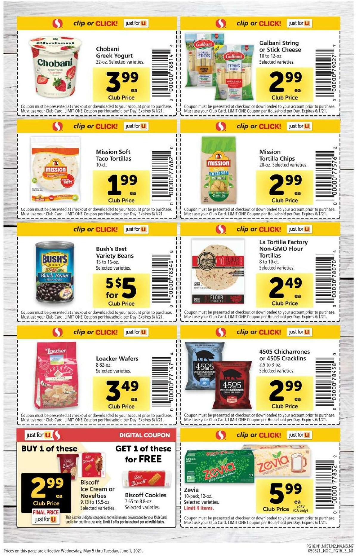 Safeway Big Book of Savings Weekly Ad from May 5