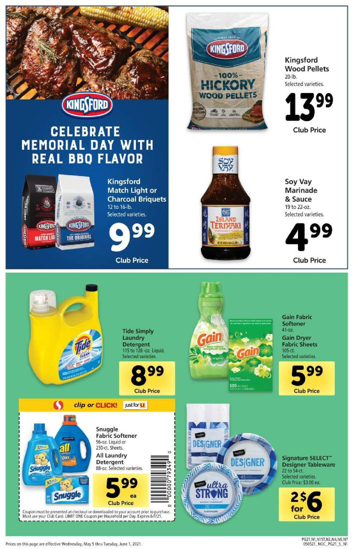 Safeway Big Book of Savings Weekly Ad from May 5