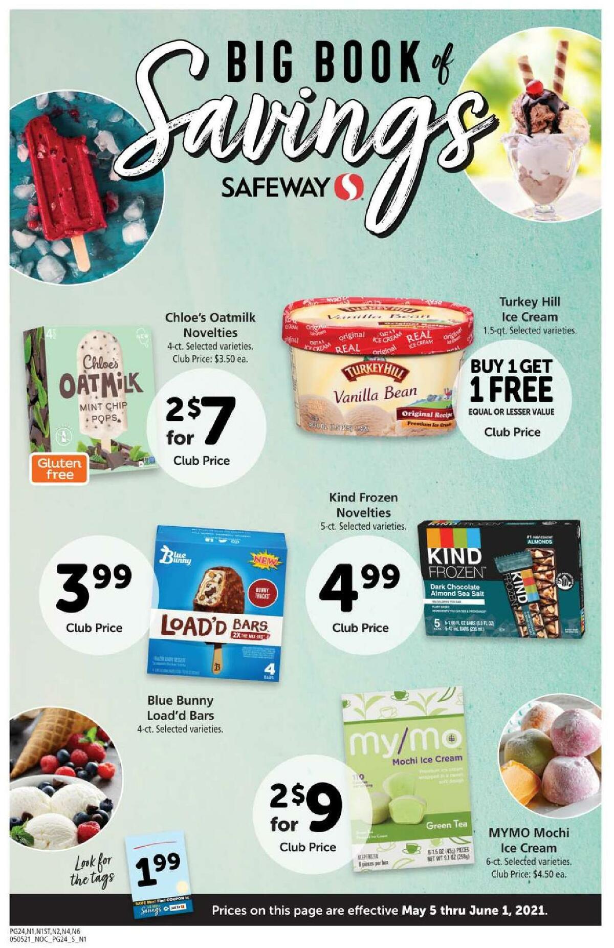 Safeway Big Book of Savings Weekly Ad from May 5