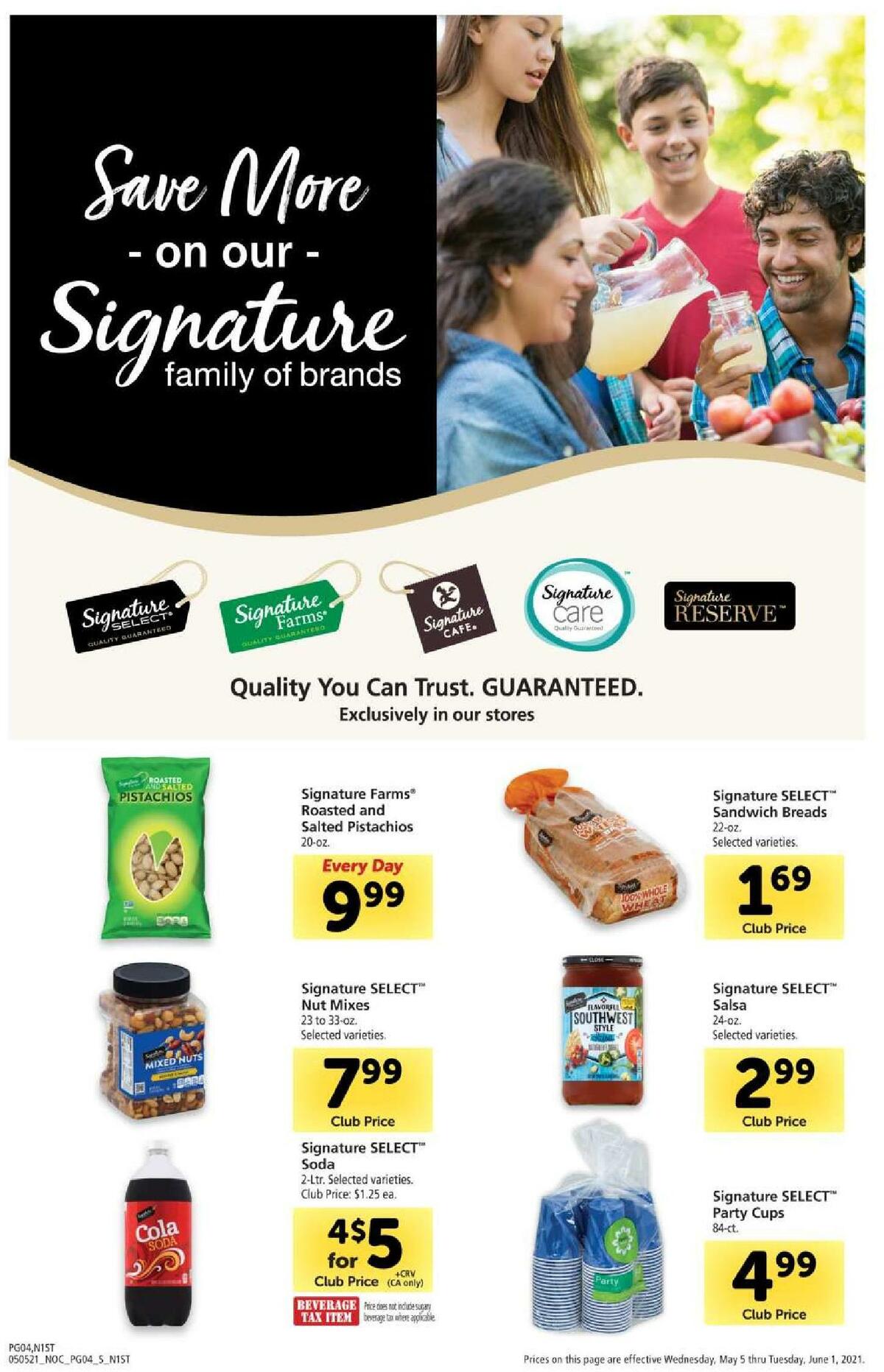 Safeway Big Book of Savings Weekly Ad from May 5