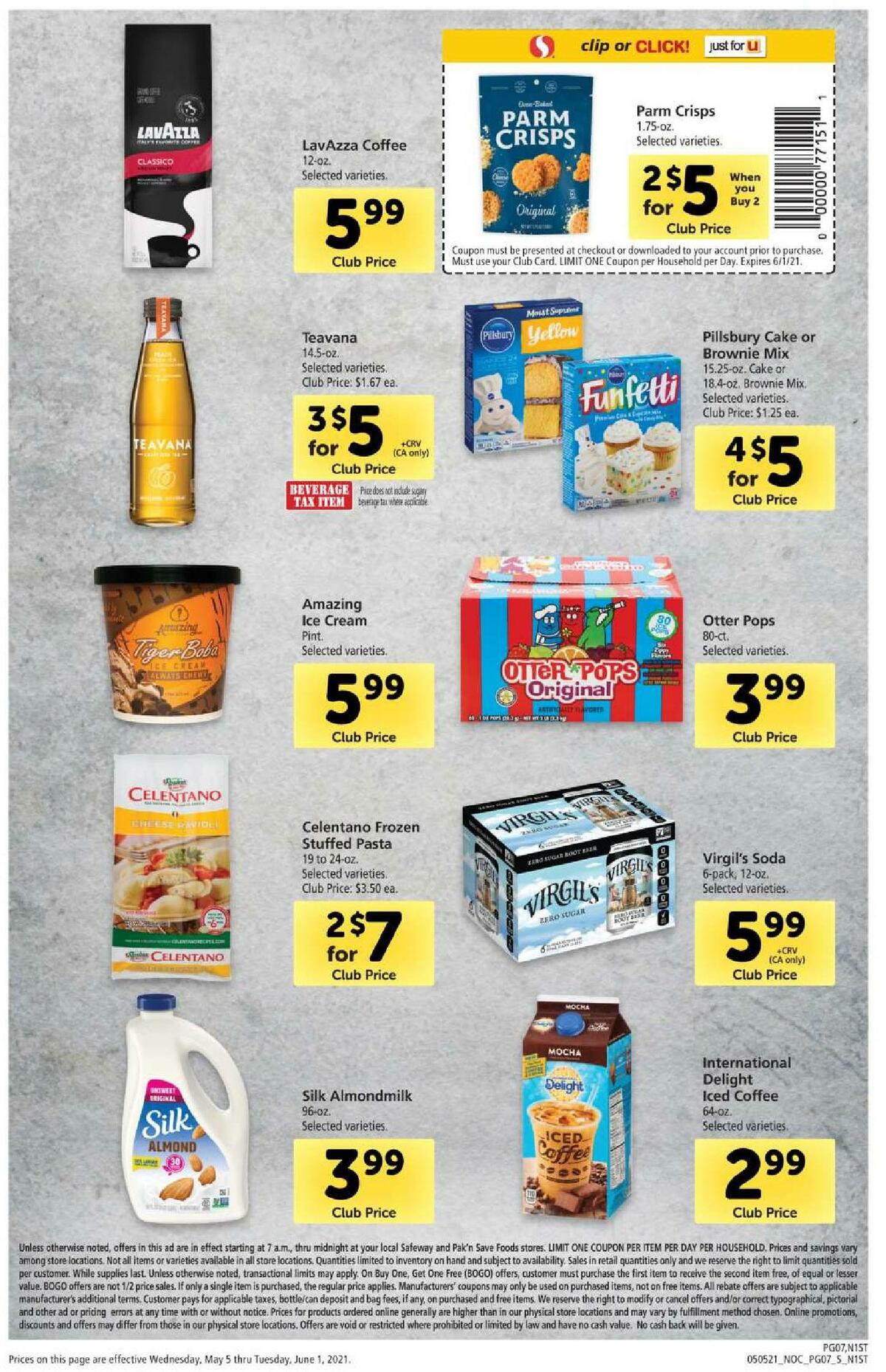 Safeway Big Book of Savings Weekly Ad from May 5