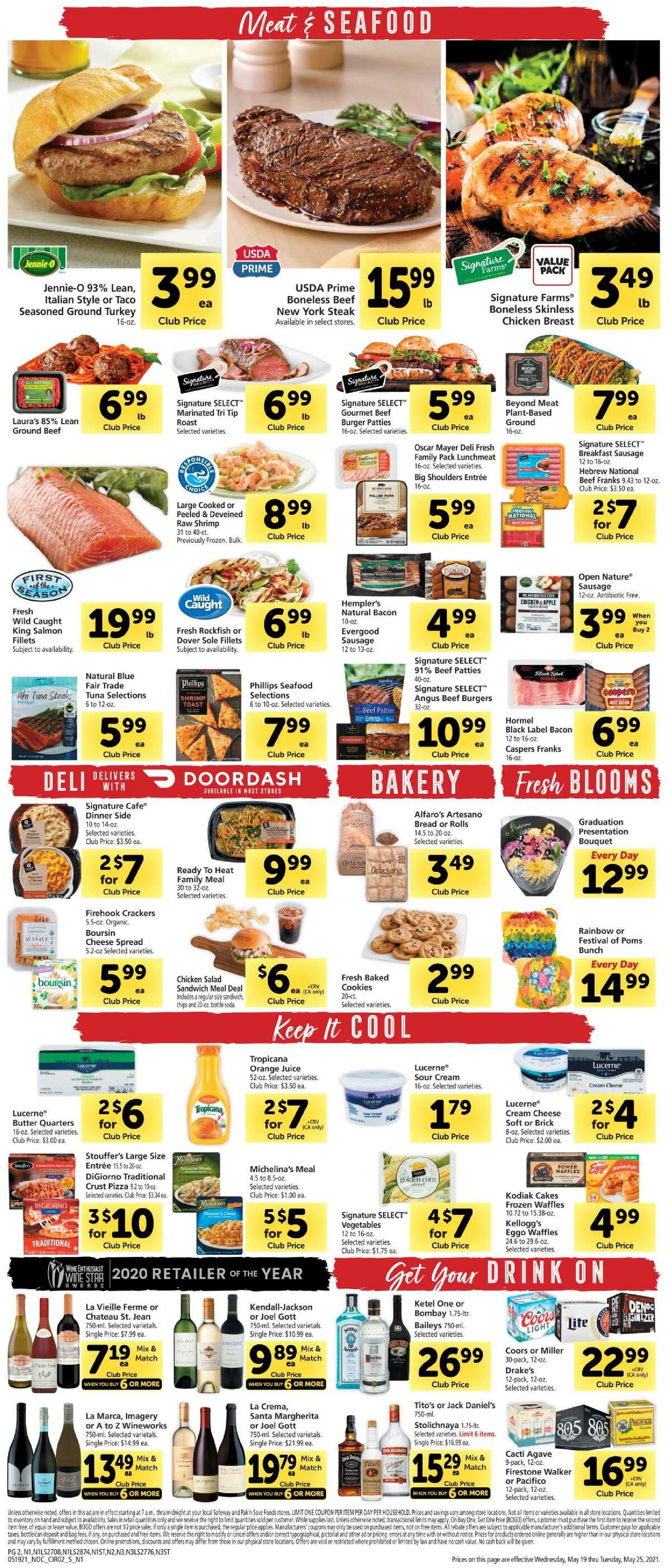 Safeway Weekly Ad from May 19
