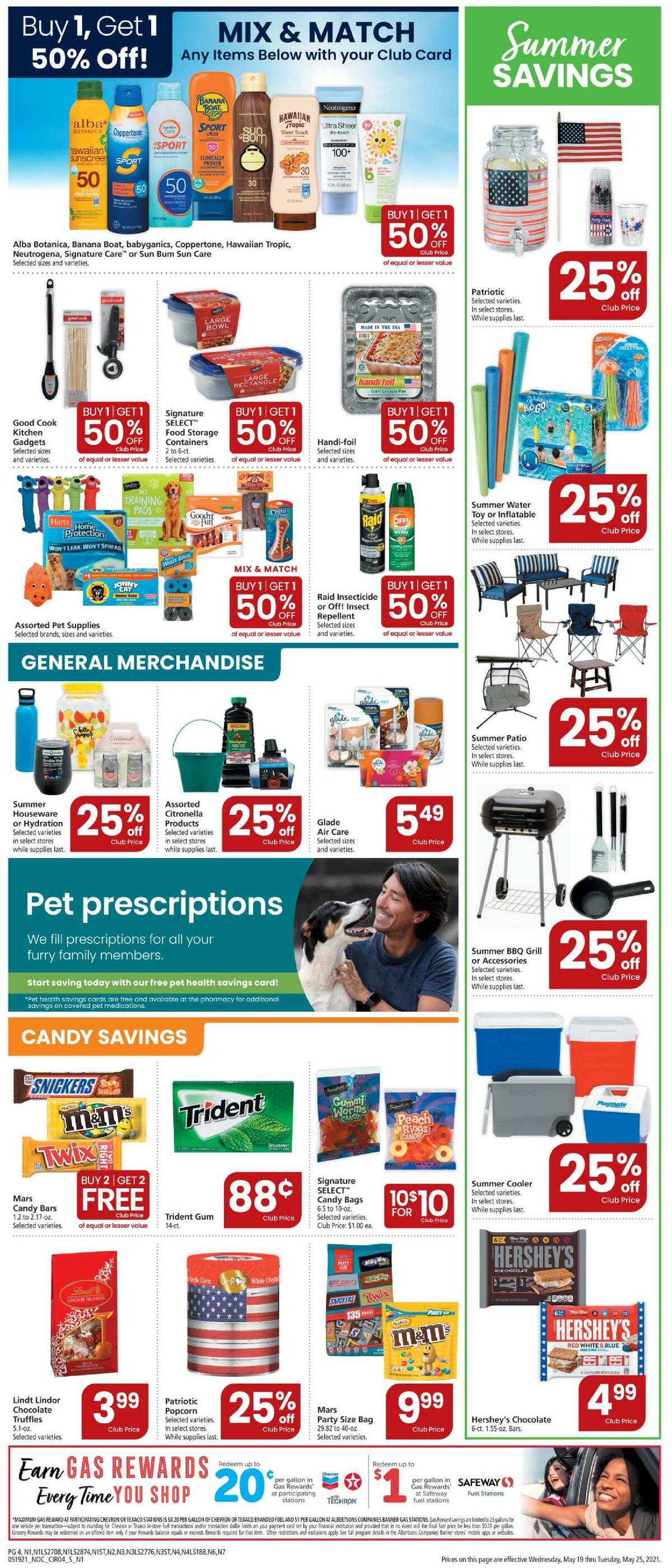 Safeway Weekly Ad from May 19