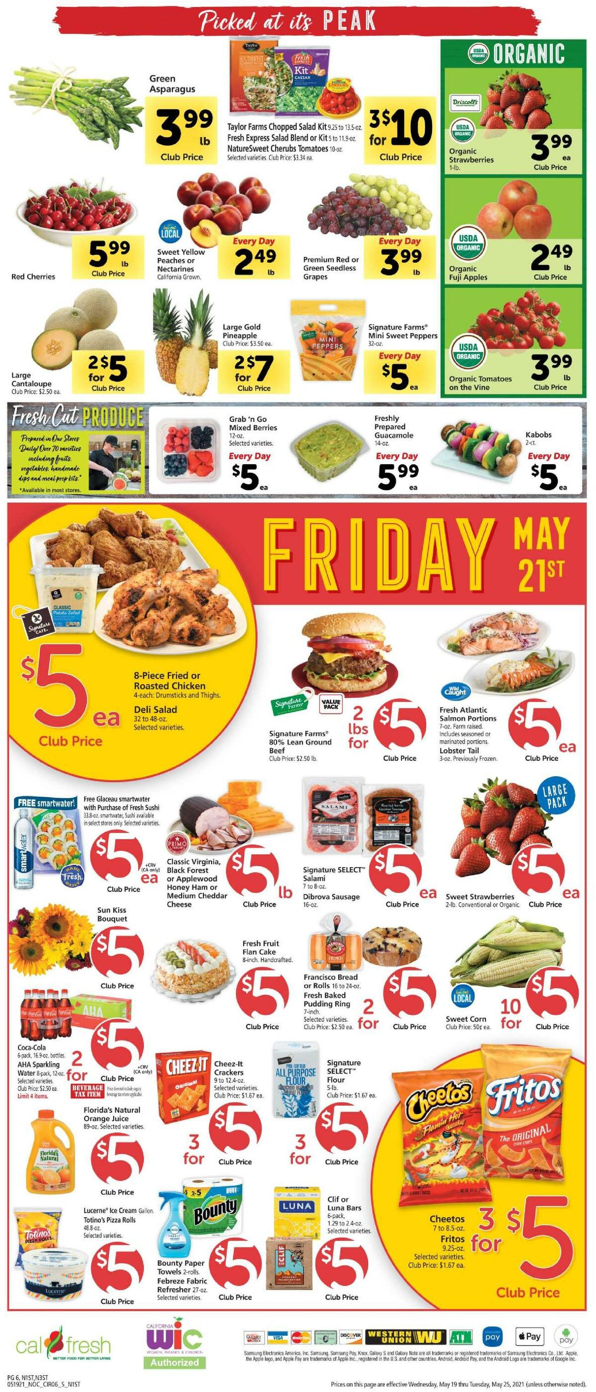 Safeway Weekly Ad from May 19