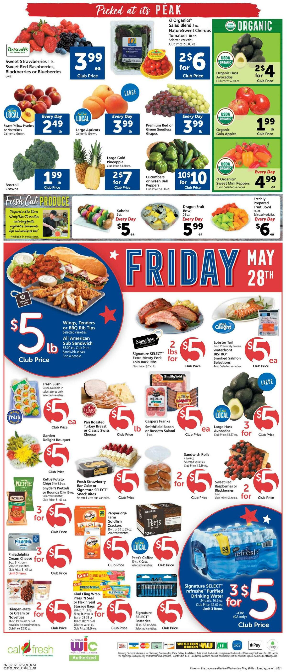 Safeway Weekly Ad from May 26
