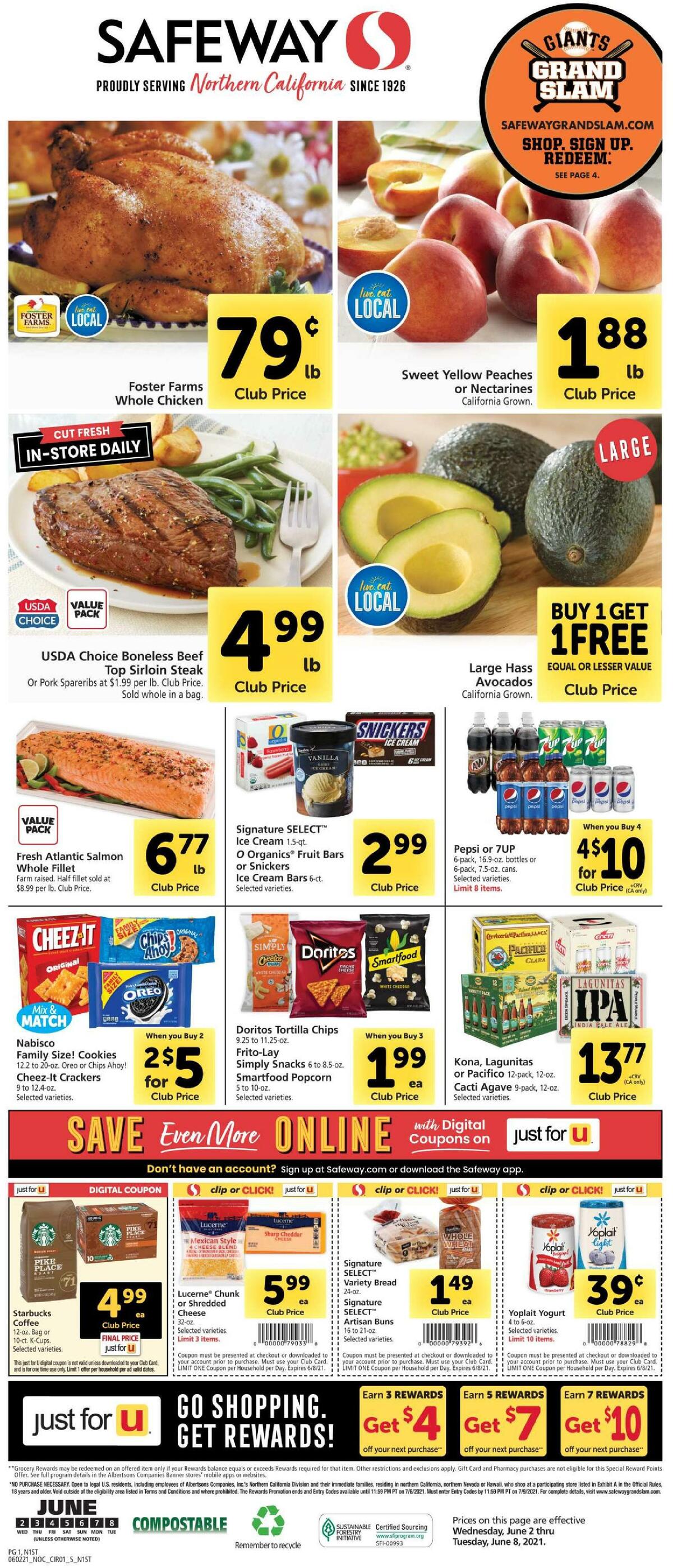 Safeway Weekly Ad from June 2
