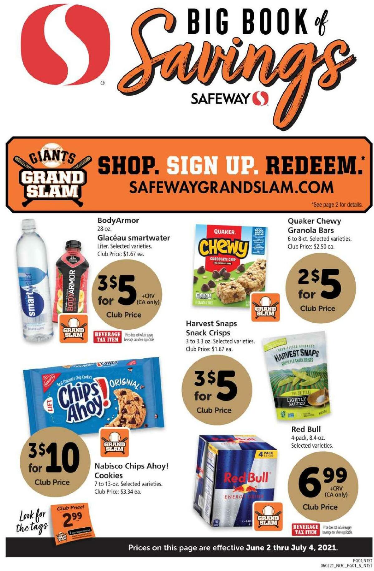 Safeway Big Book of Savings Weekly Ad from June 2