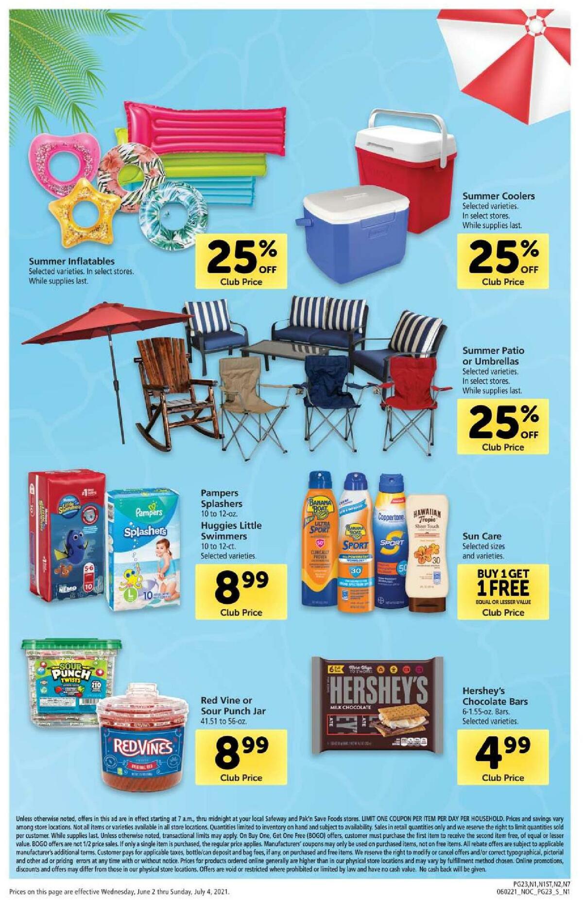 Safeway Big Book of Savings Weekly Ad from June 2