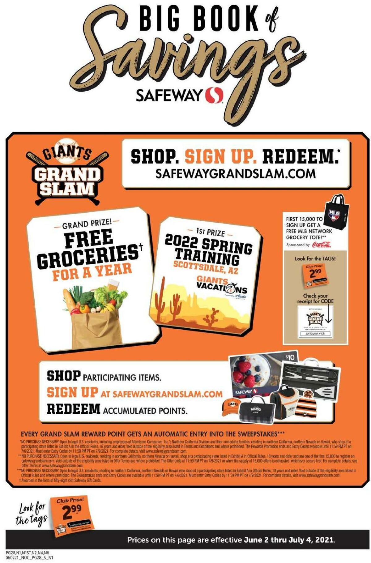 Safeway Big Book of Savings Weekly Ad from June 2