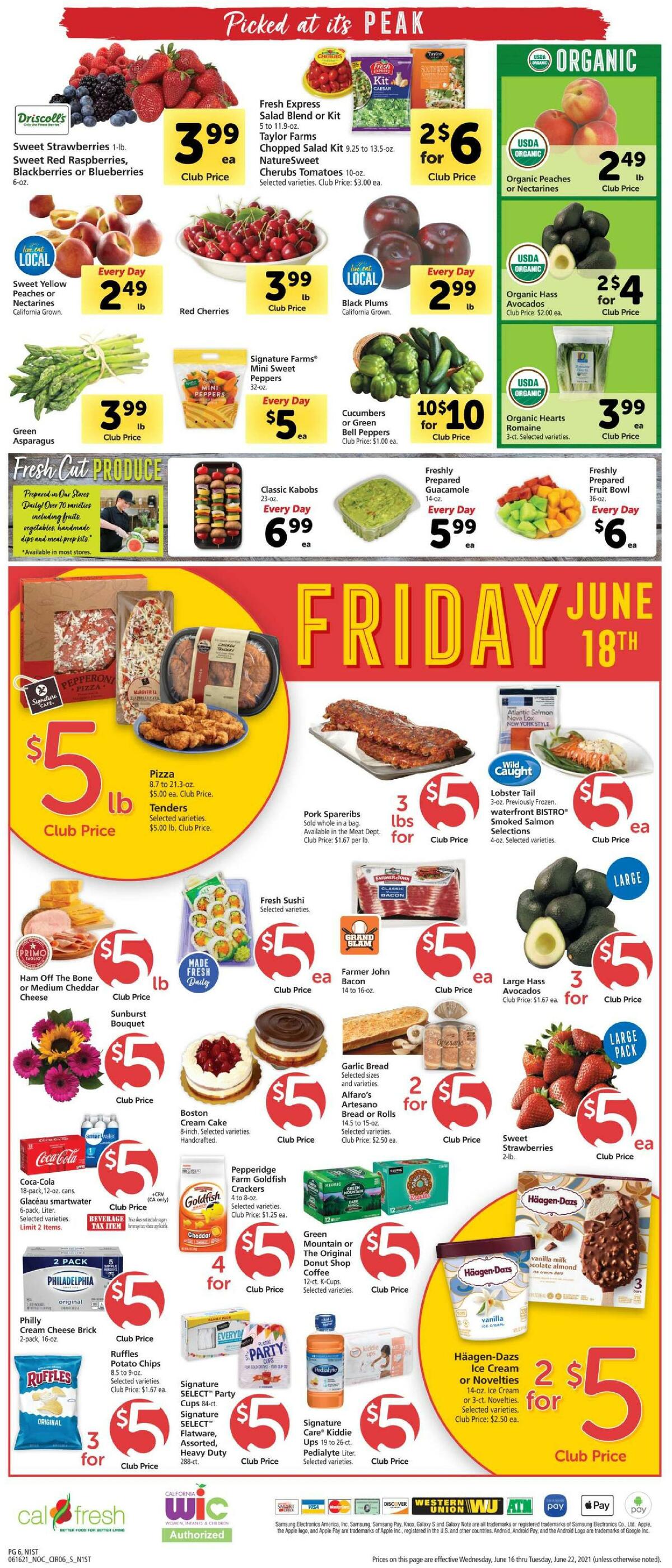 Safeway Weekly Ad from June 16