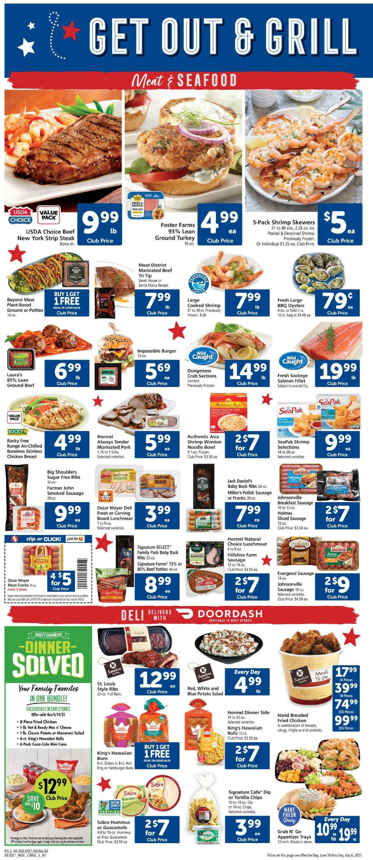 Safeway Weekly Ad from June 30