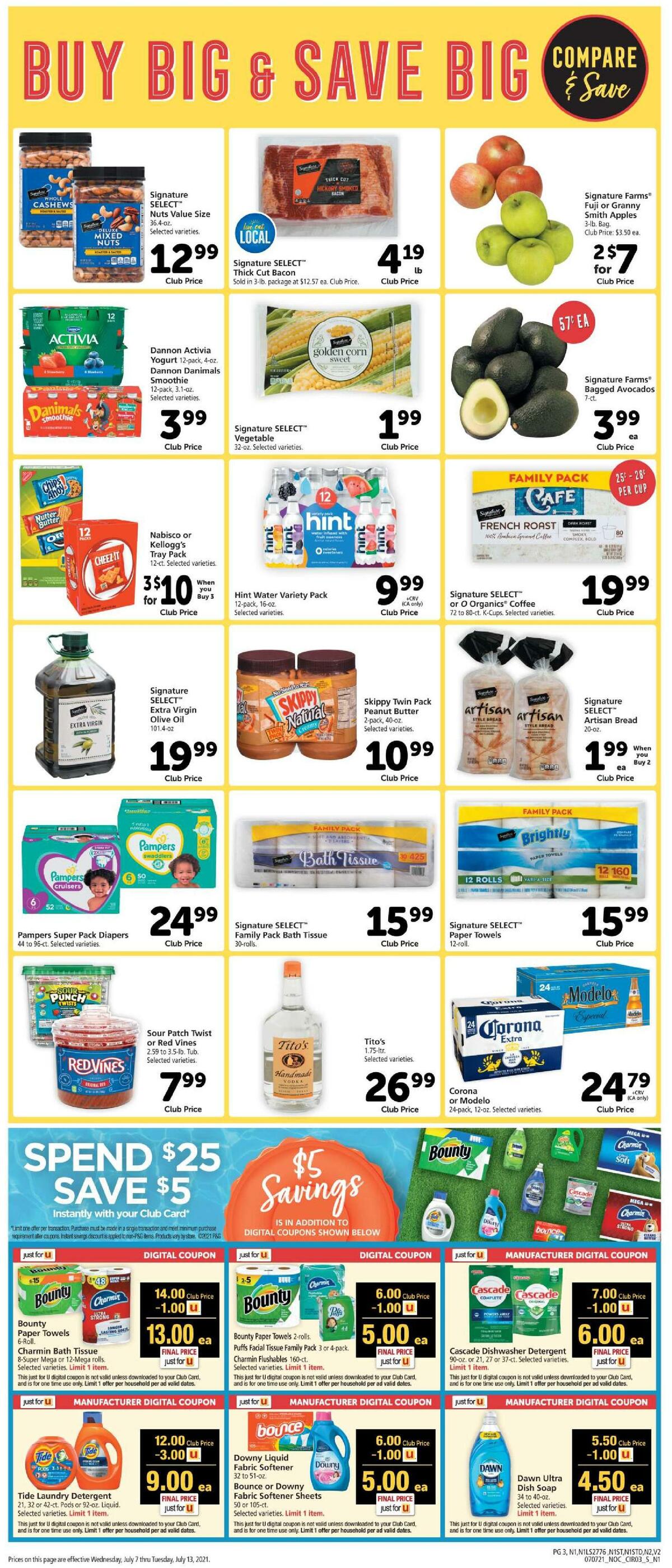 Safeway Weekly Ad from July 7
