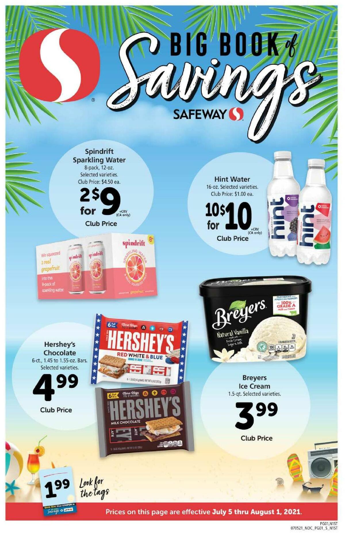 Safeway Big Book of Savings Weekly Ad from July 5