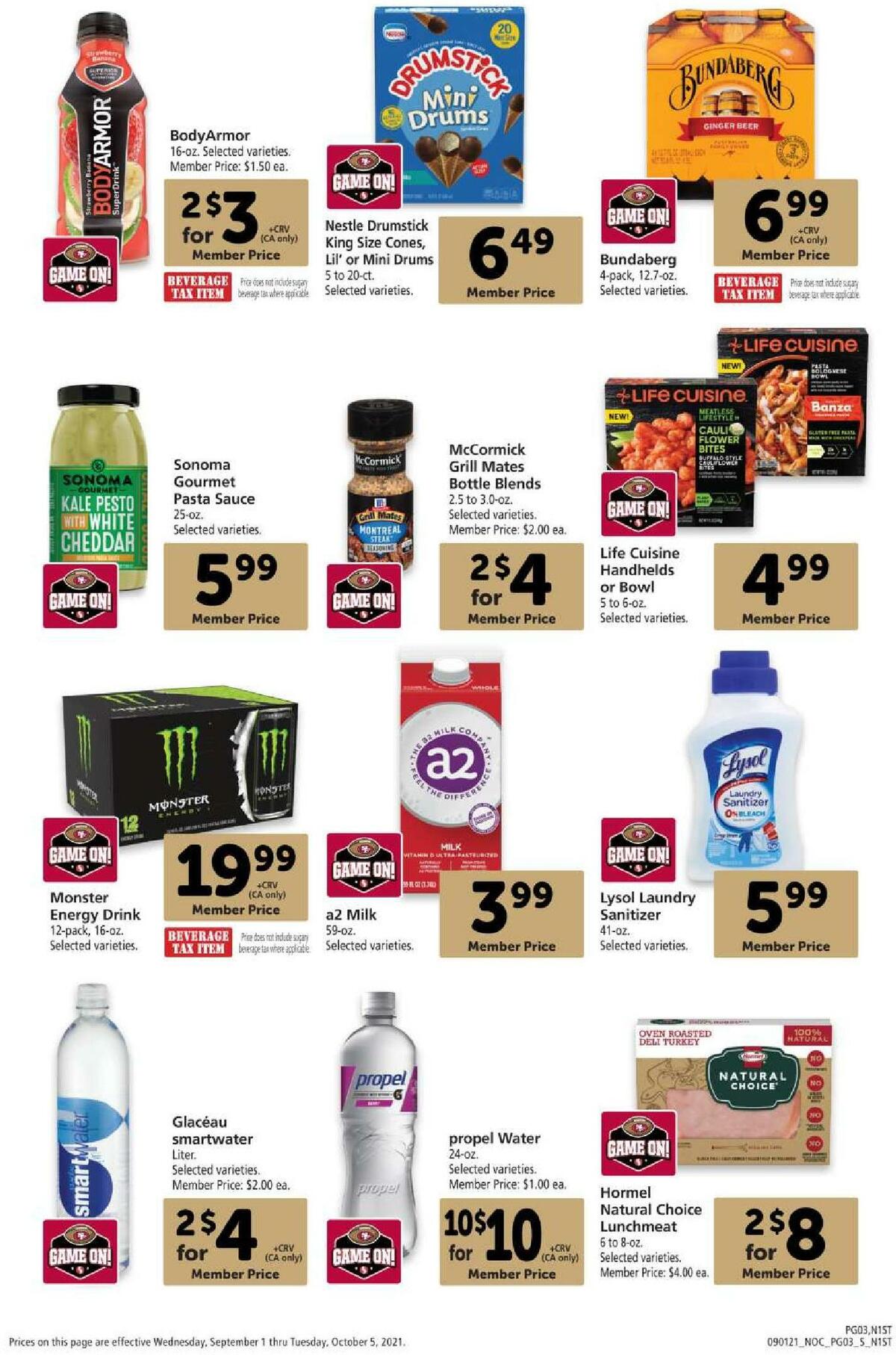 Safeway Big Book of Savings Weekly Ad from September 1