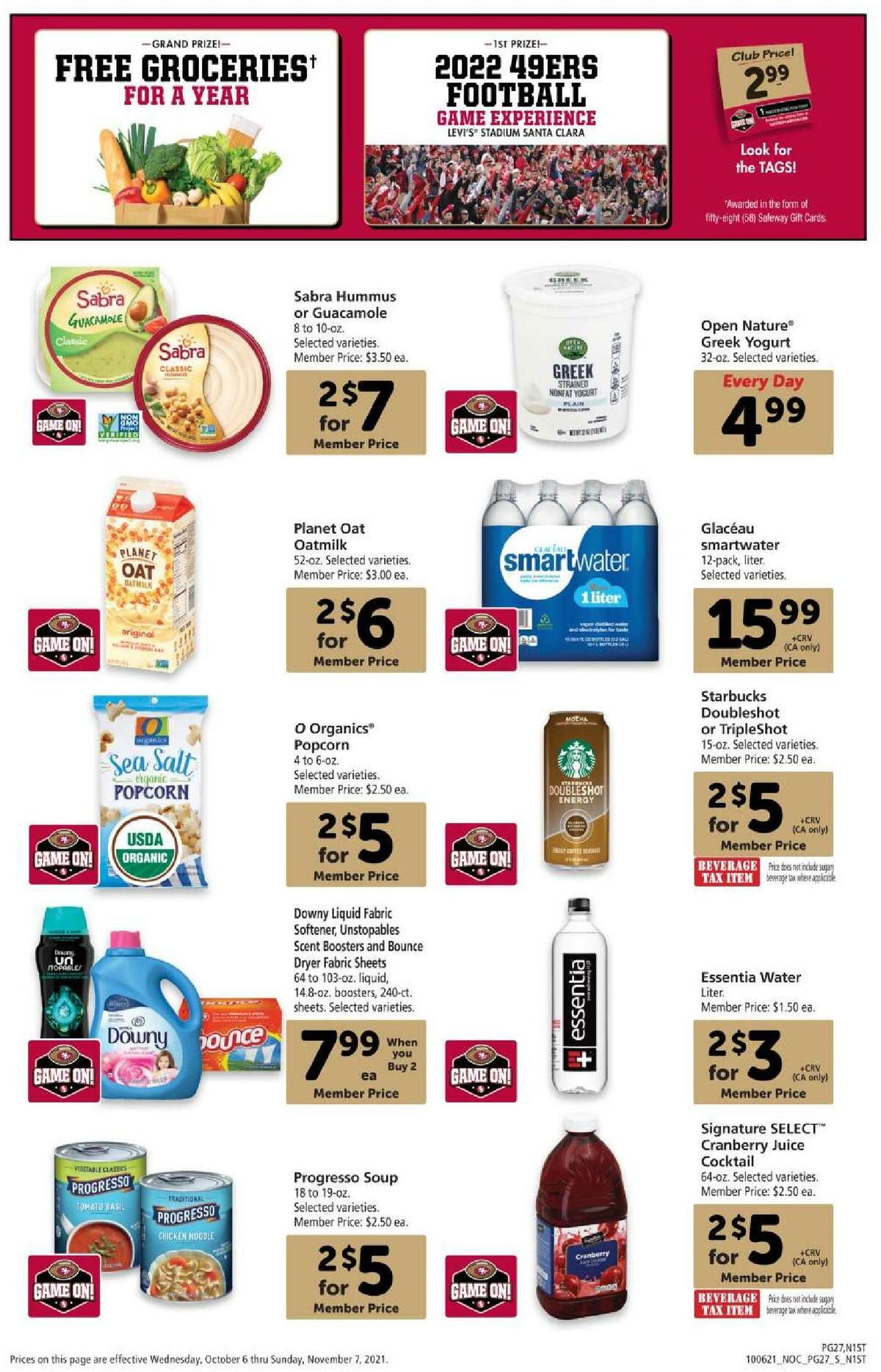 Safeway Big Book of Savings Weekly Ad from October 6
