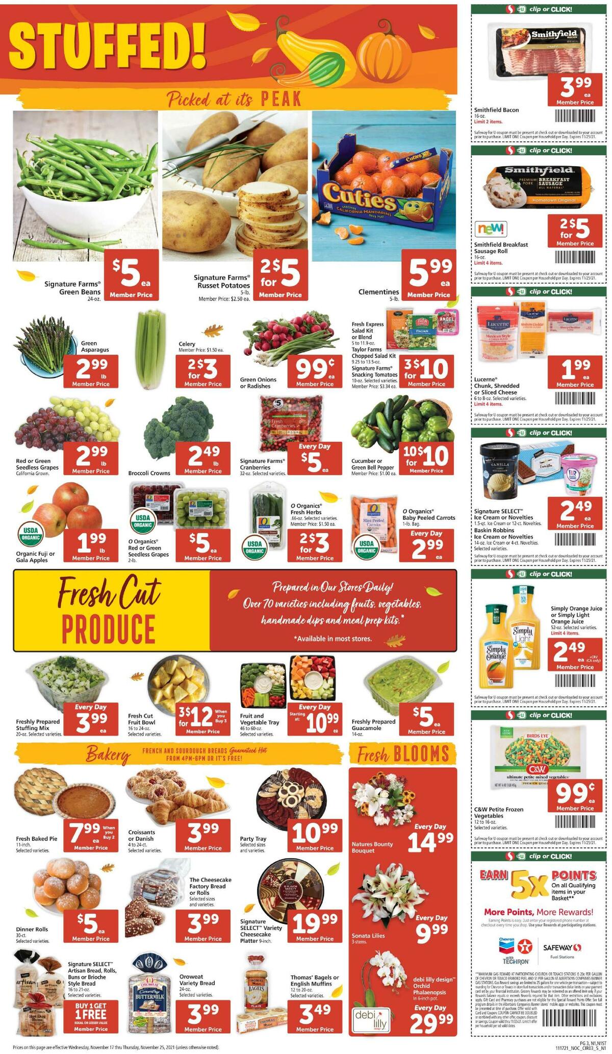Safeway Weekly Ad from November 17