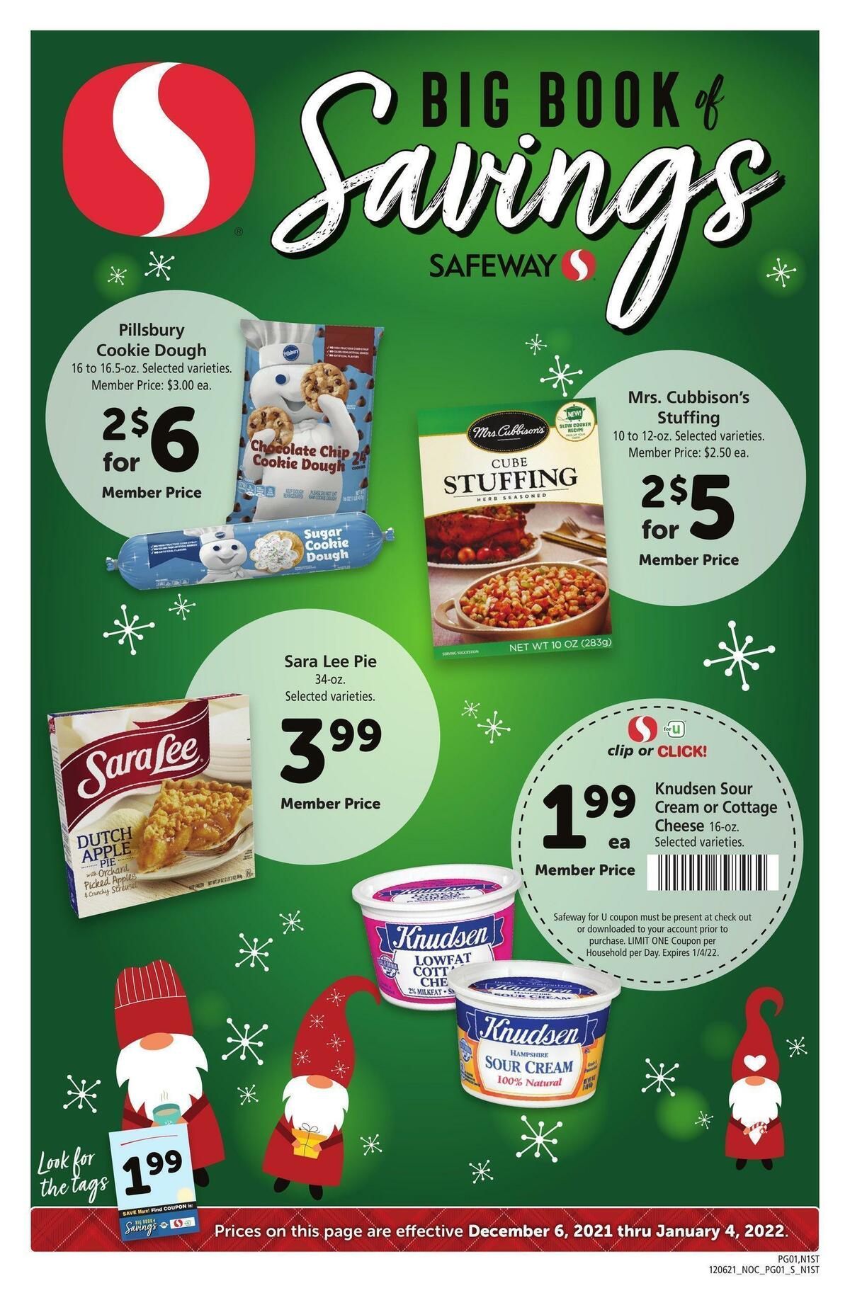 Safeway Big Book of Savings Weekly Ad from December 6
