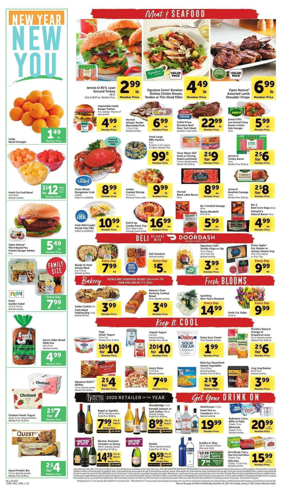 Safeway Weekly Ad from December 29