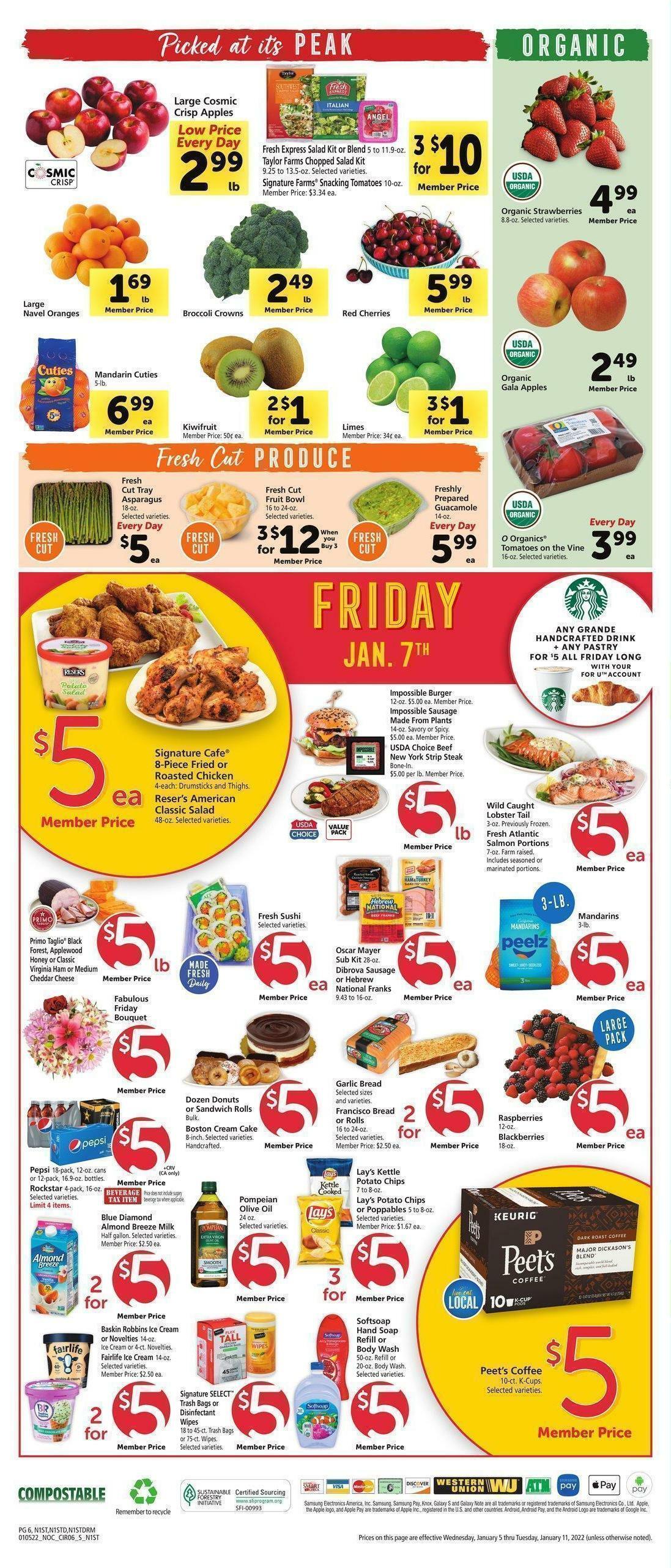 Safeway Weekly Ad from January 5