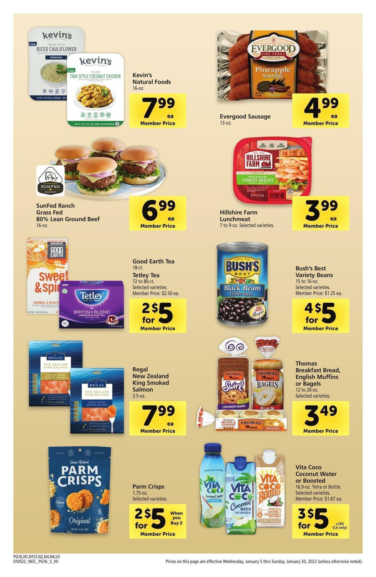 Safeway Big Book of Savings Weekly Ad from January 5