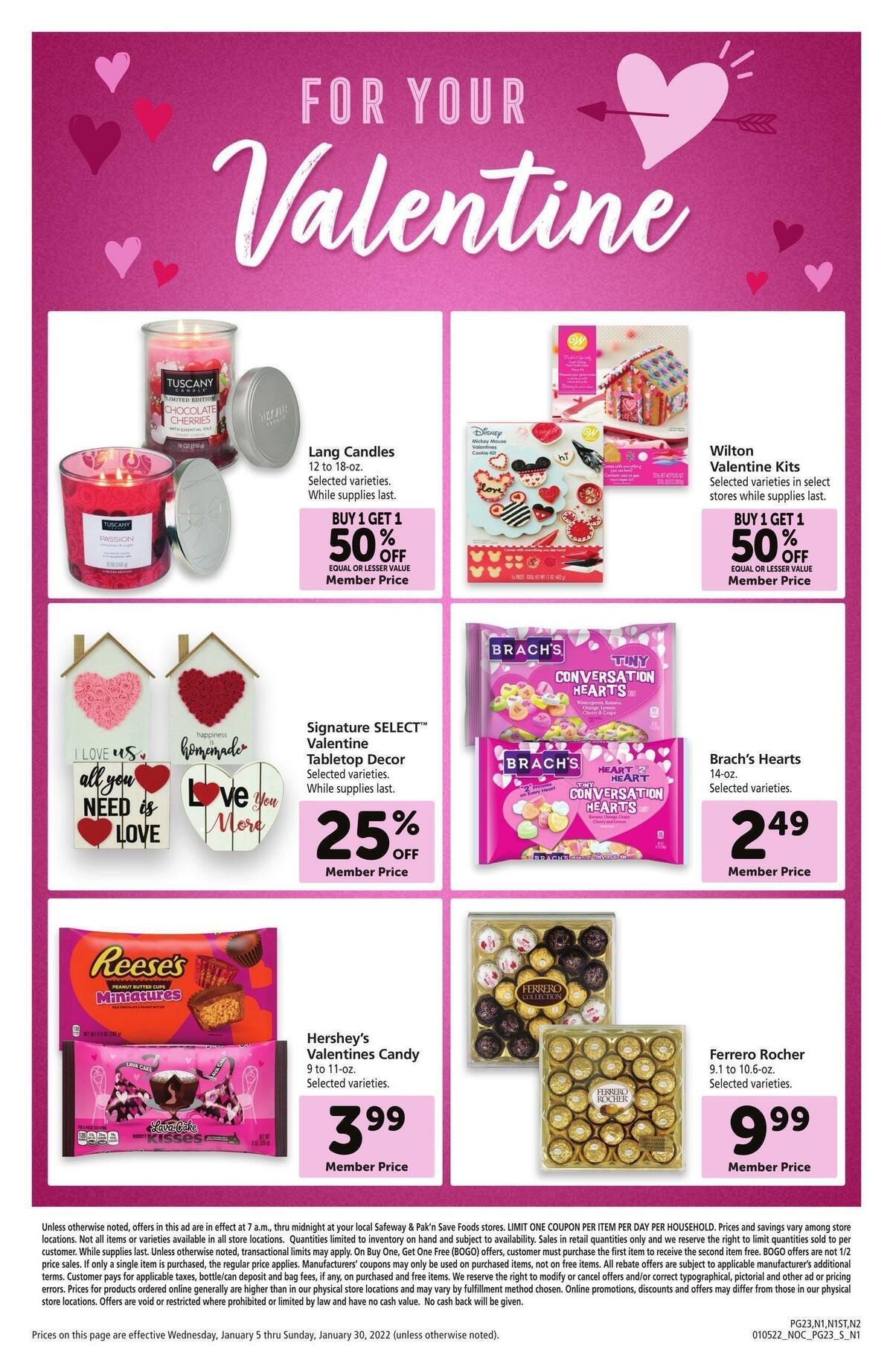 Safeway Big Book of Savings Weekly Ad from January 5