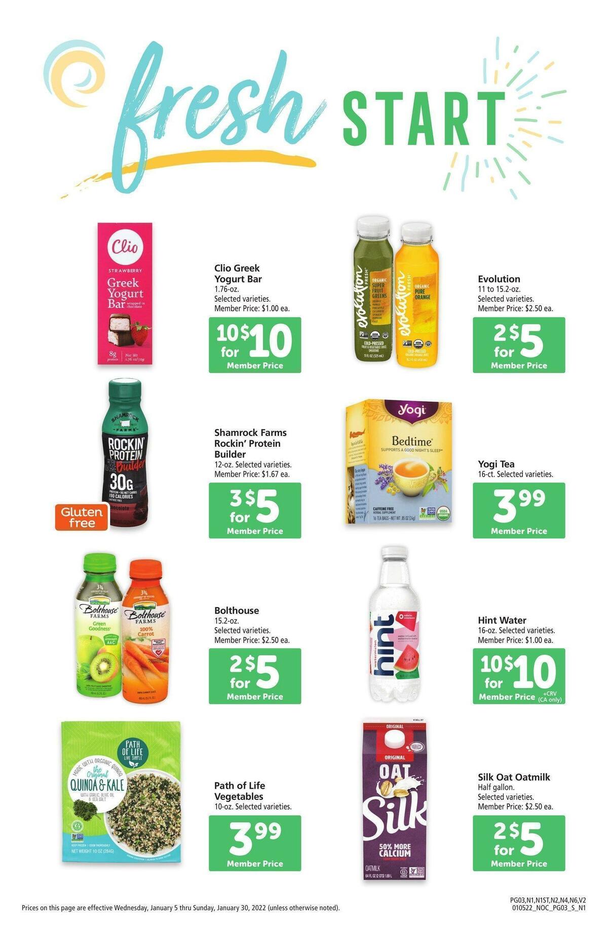 Safeway Big Book of Savings Weekly Ad from January 5
