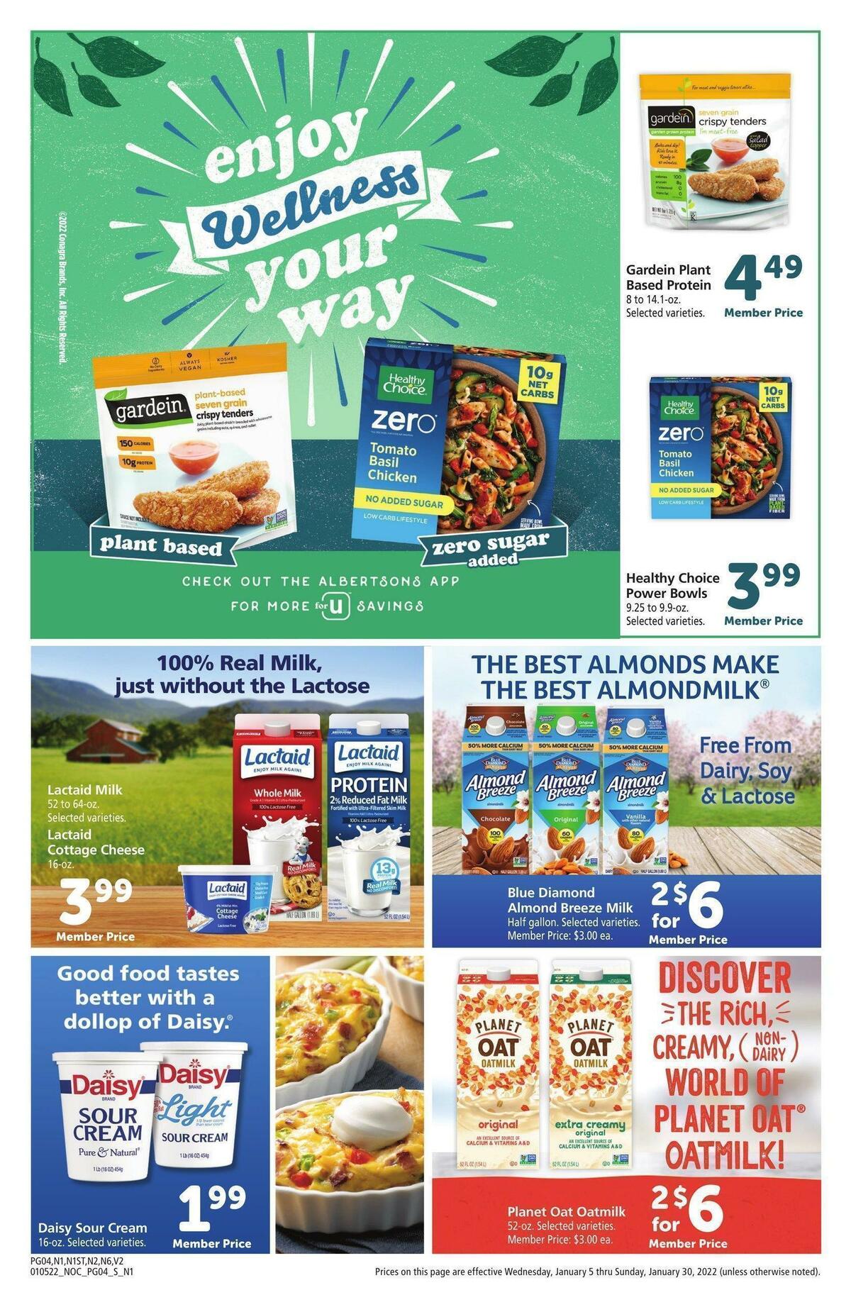 Safeway Big Book of Savings Weekly Ad from January 5