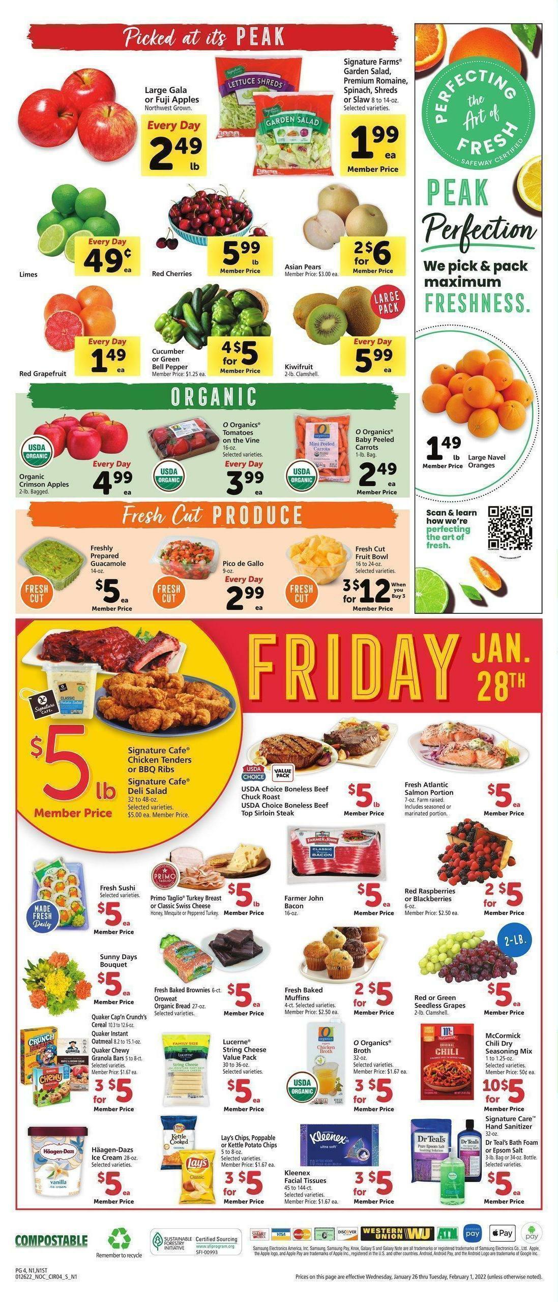 Safeway Weekly Ad from January 26