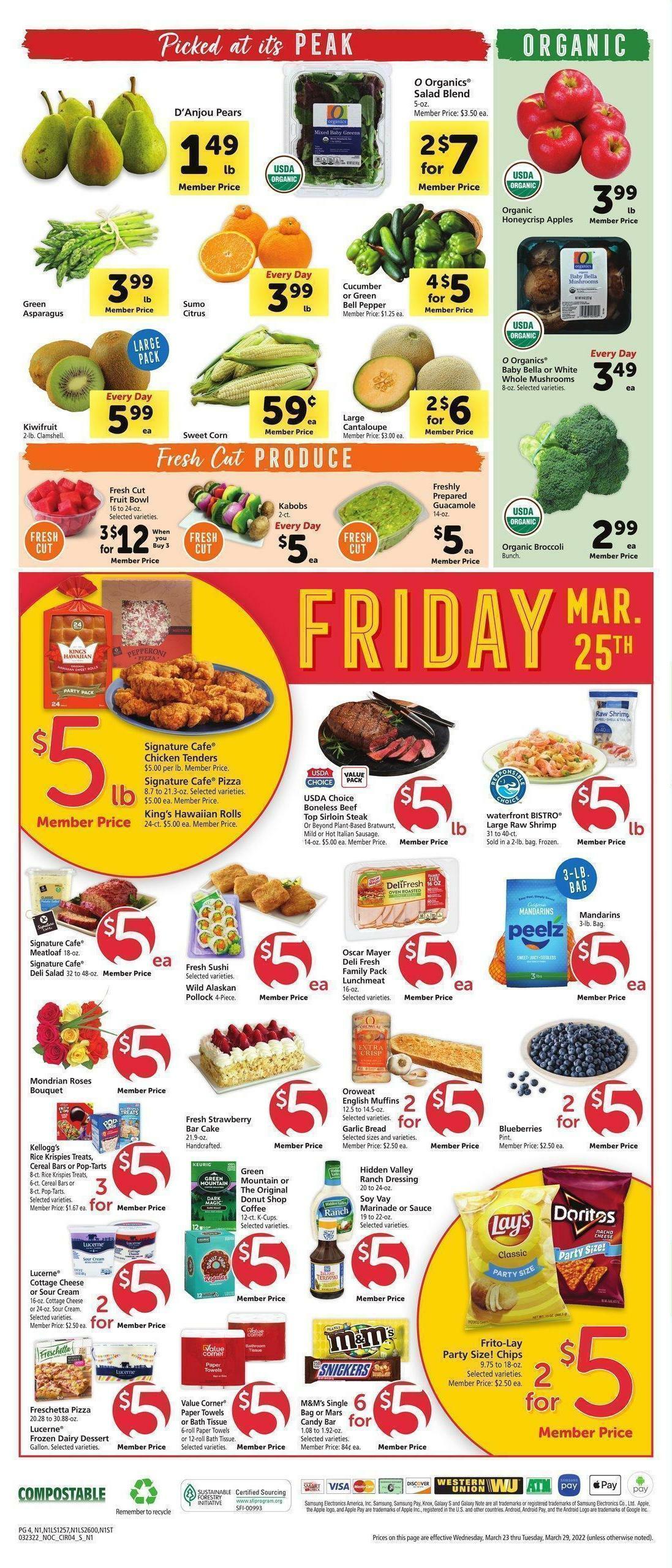 Safeway Weekly Ad from March 23