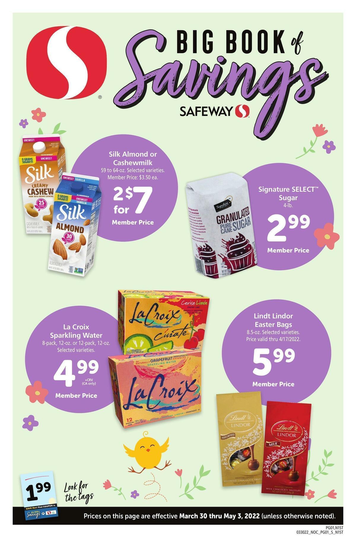 Safeway Big Book of Savings Weekly Ad from March 30