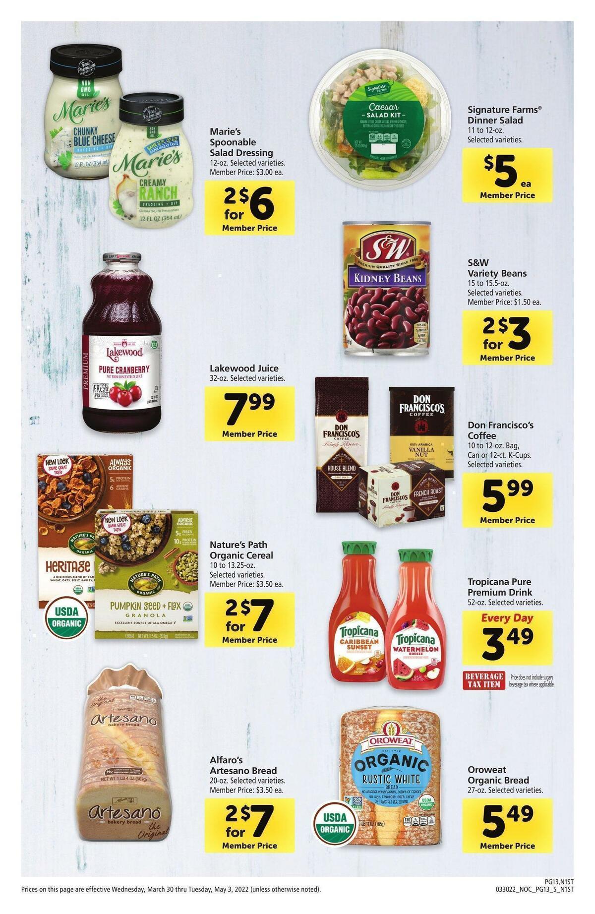 Safeway Big Book of Savings Weekly Ad from March 30