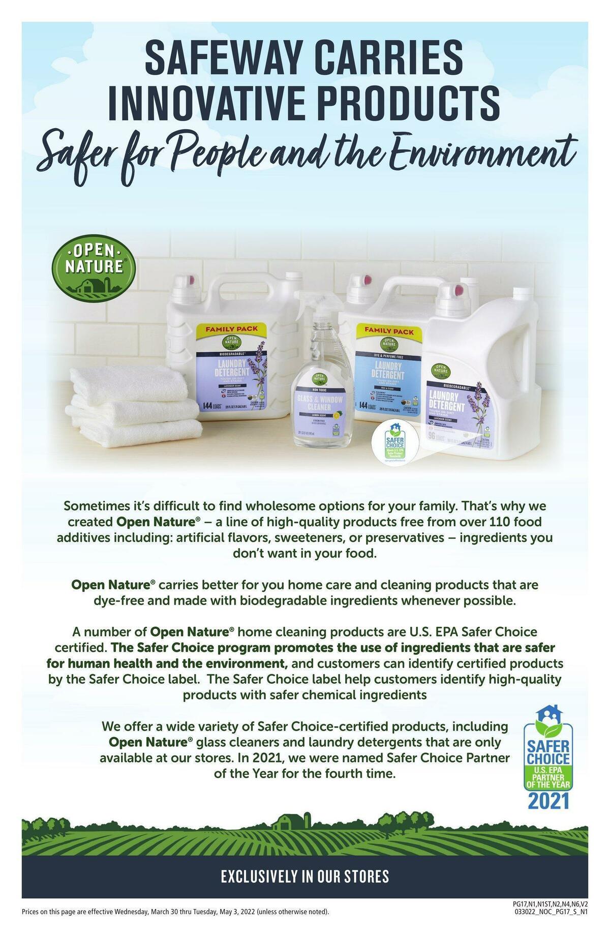 Safeway Big Book of Savings Weekly Ad from March 30