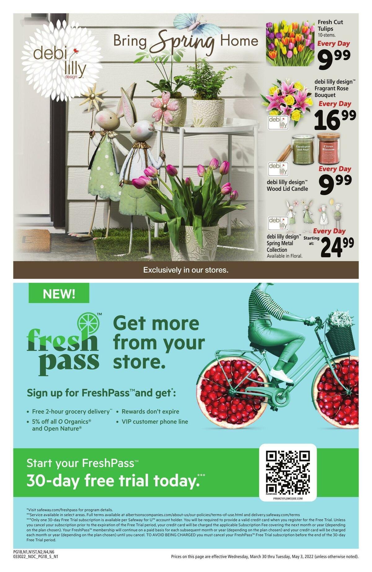 Safeway Big Book of Savings Weekly Ad from March 30