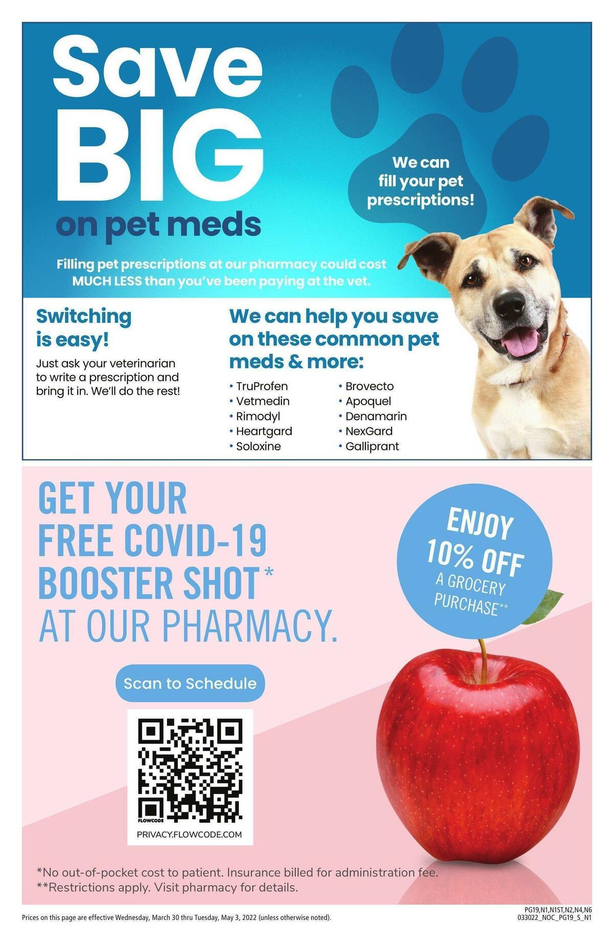 Safeway Big Book of Savings Weekly Ad from March 30